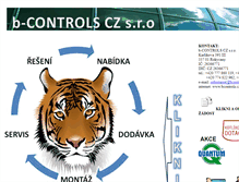 Tablet Screenshot of bcontrols.cz